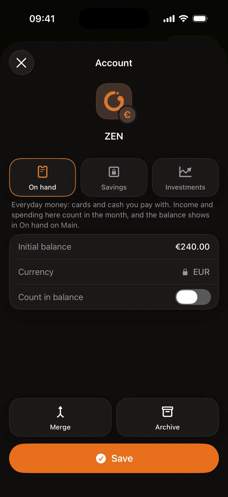 An everyday account outside the big number